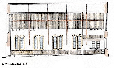 West Kirk Sectional Sketch